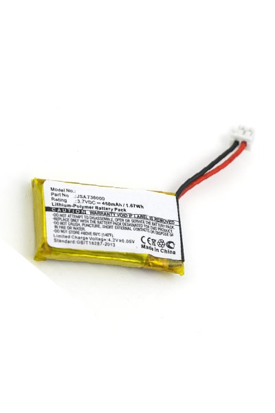 Biohit SA 736000 accu (3.7 V, 450 mAh, 123accu huismerk)  ABI00034 - 1