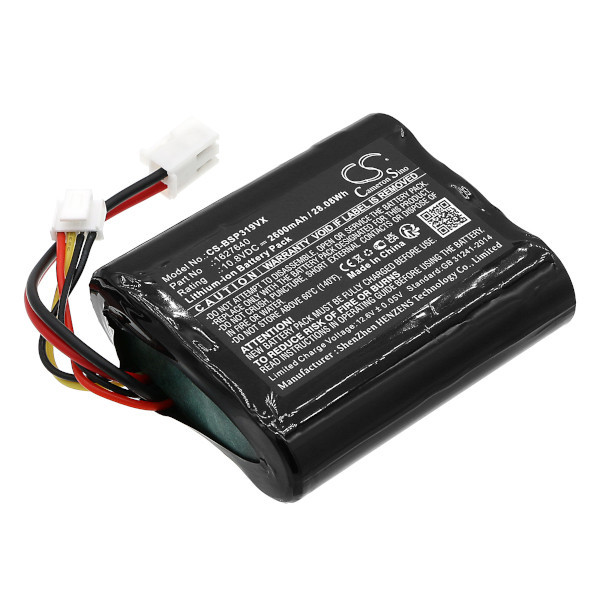 Bissell 163 / 1627238 accu (10.8 V, 2600 mAh, 123accu huismerk)  ABI00089 - 1