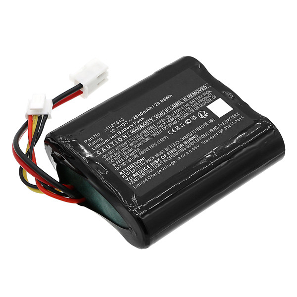 Bissell 163 / 1627238 accu (10.8 V, 2600 mAh, 123accu huismerk)  ABI00089 - 1