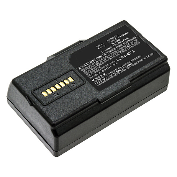 Bixolon PBP-R300 accu (7.4 V, 2600 mAh, 123accu huismerk)  ABI00078 - 1