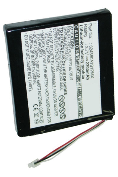 Blaupunkt 824850A1S1PMX accu (2000 mAh, 123accu huismerk)  ABL00130 - 1