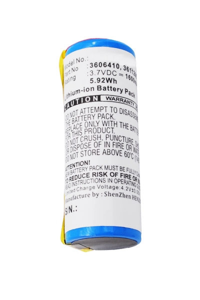 Braun 15038 / 3606410 / 3611290 accu (1600 mAh, 123accu huismerk)  ABR00027 - 1