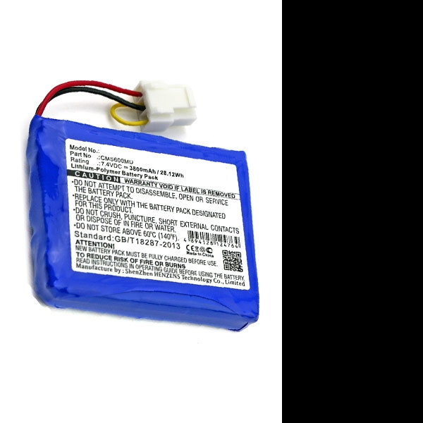 CONTEC CMS600MD accu (3800 mAh, 123accu huismerk)  ACO00393 - 1