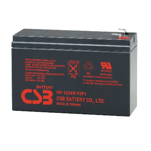 CSB RBC114 / APCRBC114 / Cartridge #114 accu voor UPS (12V, 6.0Ah)  ACS00051 - 1