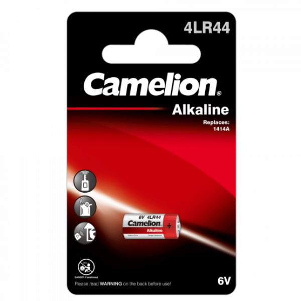 Mantel Ritueel Gewoon Camelion 4LR44 / V4034PX Alkaline Batterij 1 stuk Camelion 123accu.nl