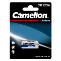 Camelion CR123A / DL123A Lithium Batterij (1 stuk, 1300 mAh)  ACA00225