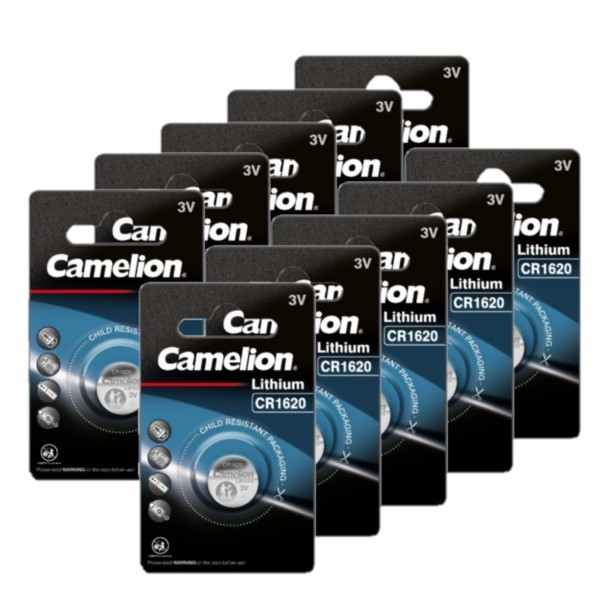 Camelion CR1620 3V Lithium knoopcel batterij 10 stuks  ACA00594 - 1