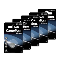 Camelion CR1632 3V Lithium knoopcel batterij 5 stuks  ACA00220