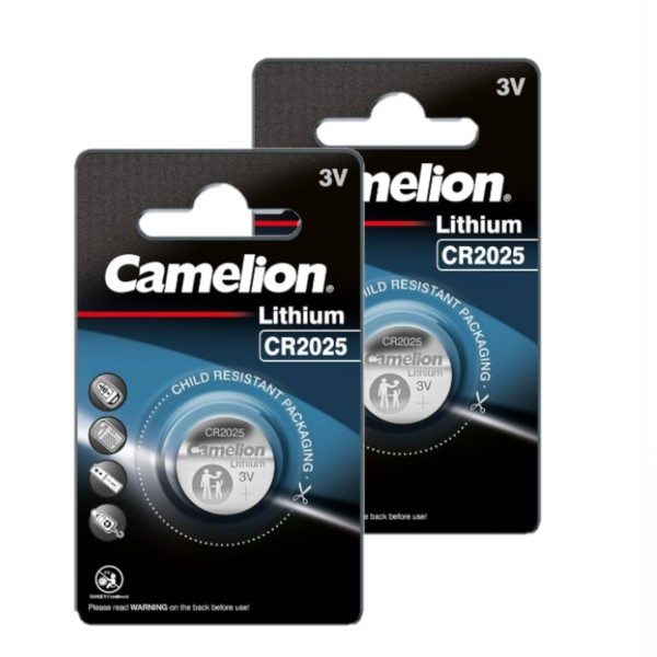 Camelion CR2025 3V Lithium knoopcel batterij 2 stuks  ACA00593 - 1