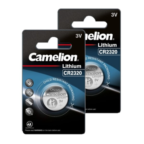 Camelion CR2320 3V Lithium knoopcel batterij 2 stuks  ACA00606 - 1