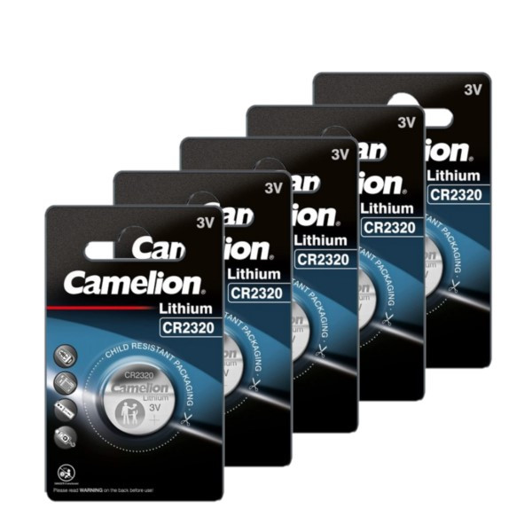 Camelion CR2320 3V Lithium knoopcel batterij 5 stuks  ACA00608 - 1