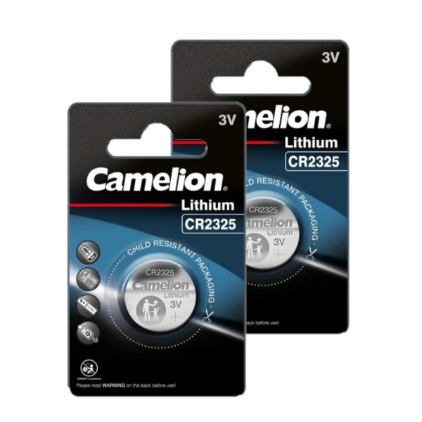 Camelion CR2325 3V Lithium knoopcel batterij 2 stuks  ACA00609 - 1