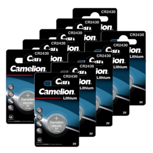 Camelion CR2430 3V Lithium knoopcel batterij 10 stuks  ACA00605 - 1