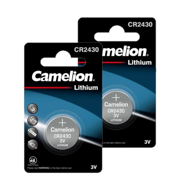 Camelion CR2430 3V Lithium knoopcel batterij 2 stuks  ACA00607 - 1