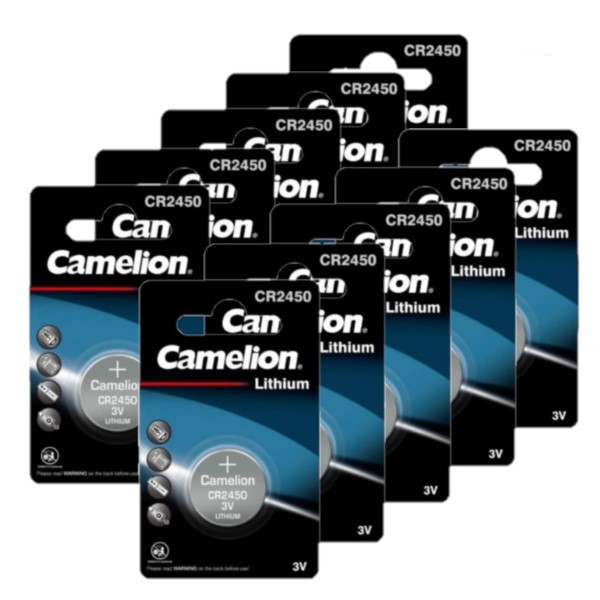 Camelion CR2450 3V Lithium knoopcel batterij 10 stuks  ACA00668 - 1