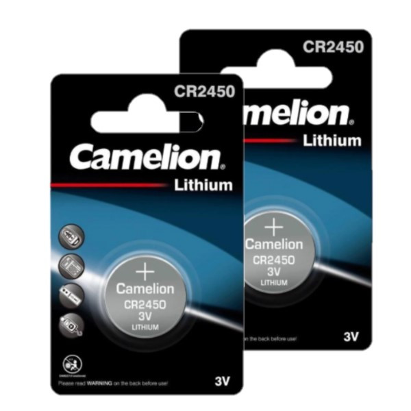 Camelion CR2450 3V Lithium knoopcel batterij 2 stuks  ACA00669 - 1