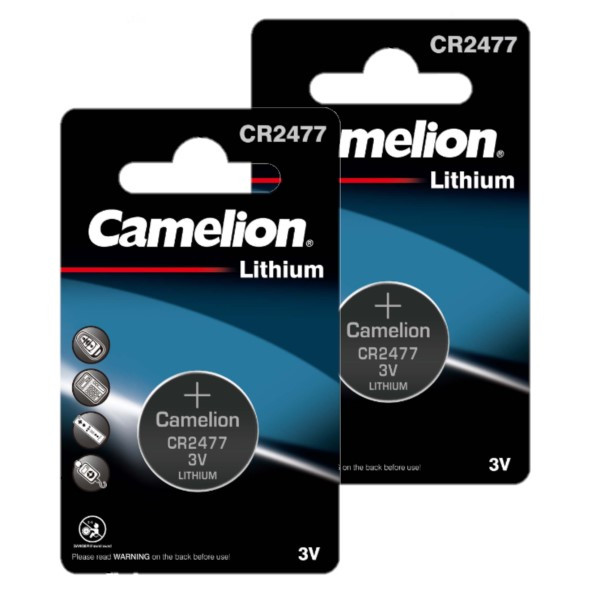 Camelion CR2477 3V Lithium knoopcel batterij 2 stuks  ACA00611 - 1