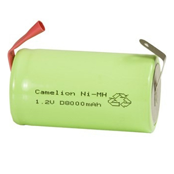 Camelion D / HR20 Oplaadbare Ni-Mh Batterij met soldeerlippen (1 stuk, 8000 mAh)  ANB01407 - 1