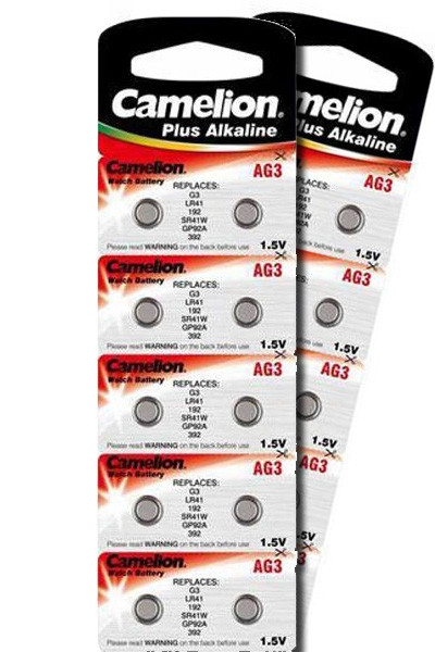 Camelion LR41 / AG3 / 192 Alkaline knoopcel batterij 20 stuks  ACA00233 - 1