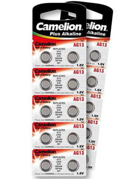 Camelion LR44 / A76 / V13GA Alkaline knoopcel batterij 20 stuks  ACA00218 - 1