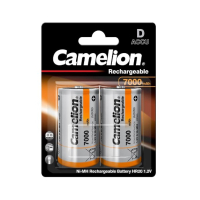 Camelion Oplaadbare D / HR20 Ni-Mh Batterijen (2 stuks, 7000 mAh)  ACA00720