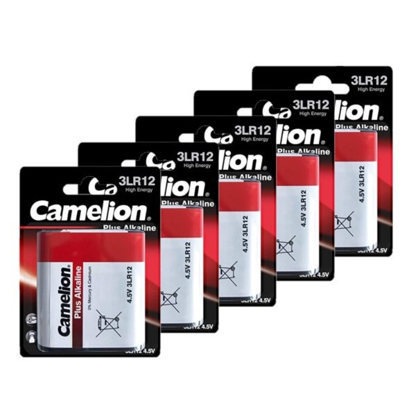 Camelion Power 3LR12 / MN1203 / 4.5 Volt Alkaline Batterij 5 stuks  ACA00646 - 1