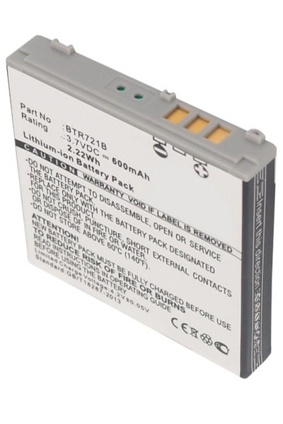 Casio BTR721B accu (600 mAh, 123accu huismerk)  ACA00125 - 1