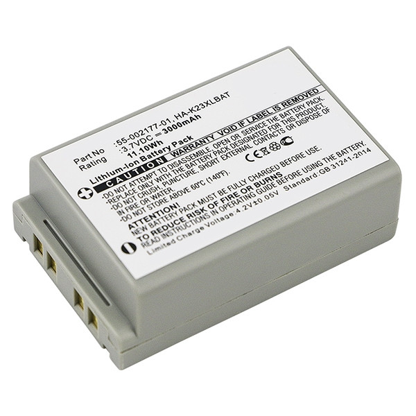 Casio HA-K23XLBAT / 55-002177-01 accu (3.7 V, 3000 mAh, 123accu huismerk)  ACA00372 - 1