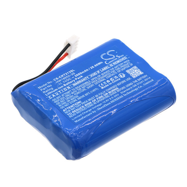 Clarke-Tech HW18650-3S accu (11.1 V, 2600 mAh, 123accu huismerk)  ACL00100 - 1