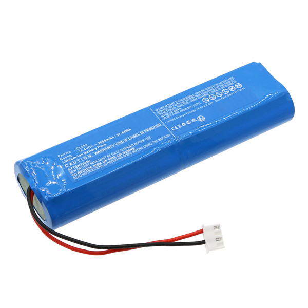 CleanMate CL059 accu (2600 mAh, 123accu huismerk)  ACL00102 - 1