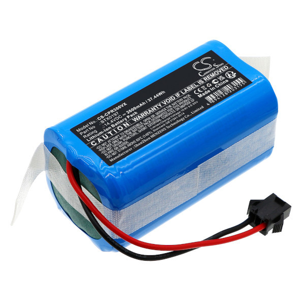 Concept BTX0197 / BYD INR18650 M26-4S1P accu (2600 mAh, 123accu huismerk)  ACO00496 - 1