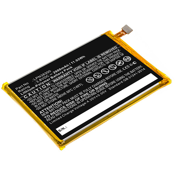 Crosscall LPN38300 accu (2900 mAh, 123accu huismerk)  ACR00108 - 1