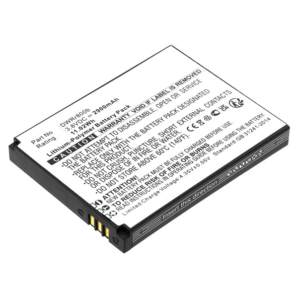 D-Link DWRr800b / 6BT-R800B-2901 accu (2900 mAh, 123accu huismerk)  ADL00005 - 1