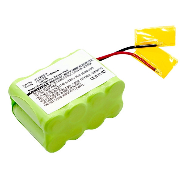 D.T. Systems 0 accu (300 mAh, 123accu huismerk)  ADT00002 - 1