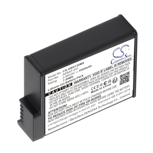 DJI BCX204-1950-3.87 /  CP.OS.00000370.01 accu (3,87 V, Li-ion, 1950mAh, 123accu huismerk)  ADJ00178 - 1