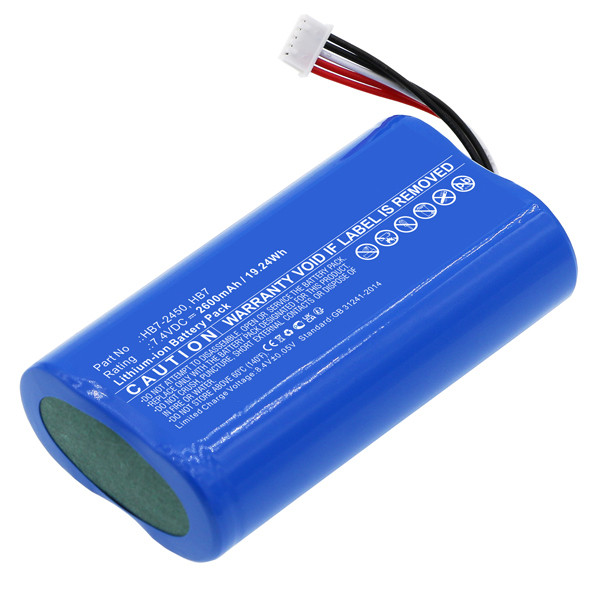 DJI HB7 / HB7-2450 Remote controller accu (7.4 V, 2600 mAh, 123accu huismerk)  ADJ00166 - 1