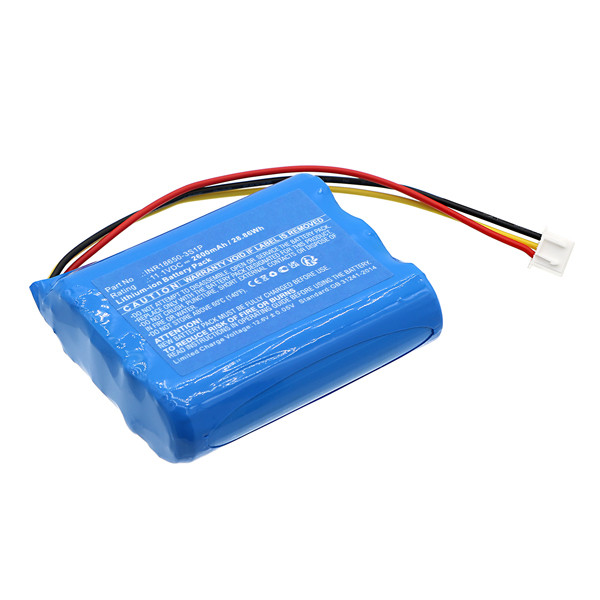 DOCKIN INR18650-3S1P accu (11.1 V, 2600 mAh, 123accu huismerk)  ADO00272 - 1