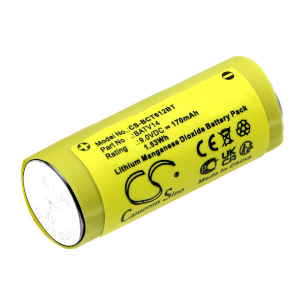 Daitem BATV14 accu (9V, 170 mAh, 123accu huismerk)  ADA00209 - 1