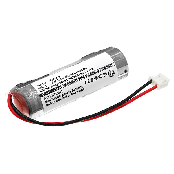 Daitem BATV23 accu (6 V, 800 mAh, 123accu huismerk)  ADA00201 - 1