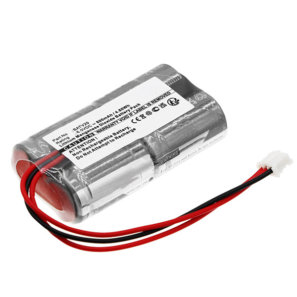 Daitem BATV29 accu (6 V, 800 mAh, 123accu huismerk)  ADA00197 - 1