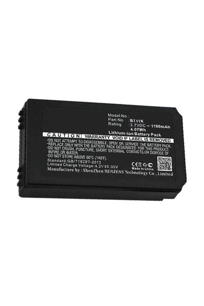 Danfoss BT11K accu (1100 mAh, 123accu huismerk)  ADA00213 - 1