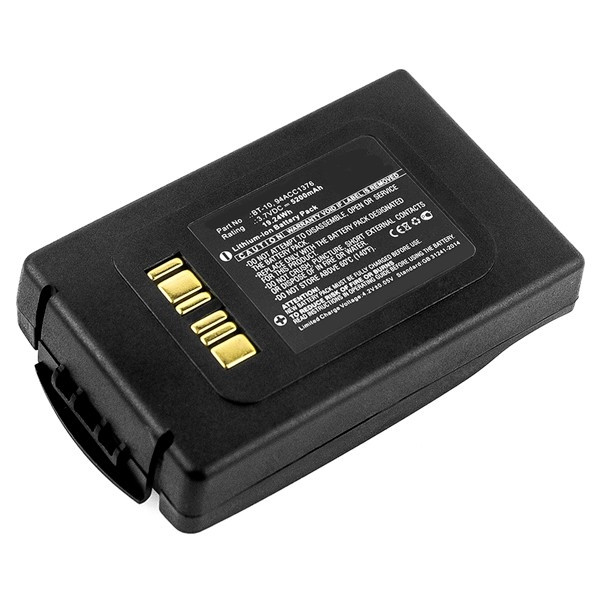 Datalogic BT-10 / 94ACC1376 / 94ACC1377 accu (3.7 V, 5200 mAh, 123accu huismerk)  ADA00118 - 1