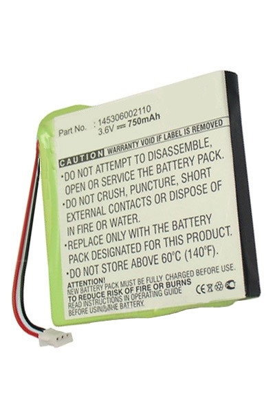 DeTeWe 145306002110 accu (600 mAh, 123accu huismerk)  ADE00217 - 1