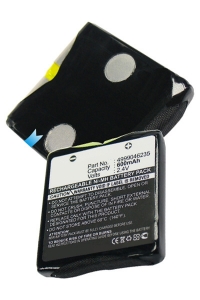 DeTeWe 4.999.046.235 / 4999046235 accu (2.4 V, 600 mAh, 123accu huismerk)  ADE00213