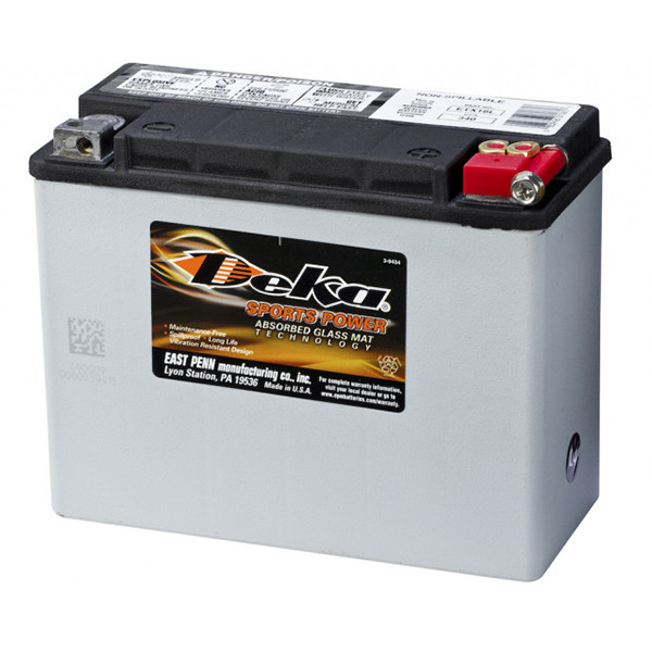 Deka Sports Power AGM ETX18L accu (12V, 20Ah, 340A)  ADE01053 - 1