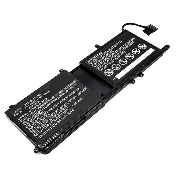 Dell 9NJM1 accu (11.4 V, 8300 mAh, 123accu huismerk)  ADE00837 - 1