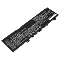 Dell F62G0 accu (11.4 V, 3100 mAh, 38 Wh, 123accu huismerk)  ADE00848