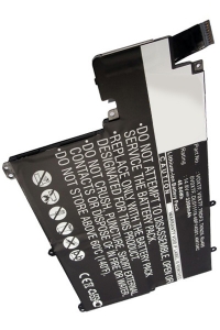 Dell TKN25 accu (14.8 V, 3300 mAh, 49 Wh, 123accu huismerk)  ADE00097