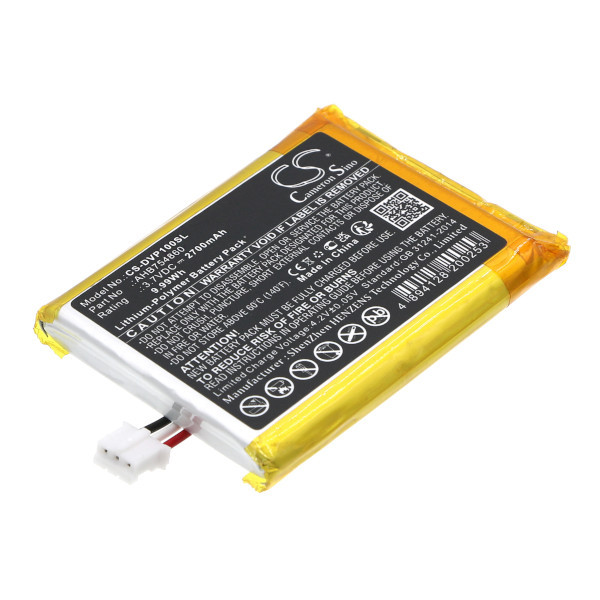 Divoom AHB754860 accu (2700 mAh, 123accu huismerk)  ADI00062 - 1