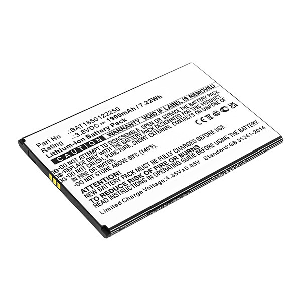 Doogee BAT1850122250 accu (2200 mAh, 123accu huismerk)  ADO00244 - 1